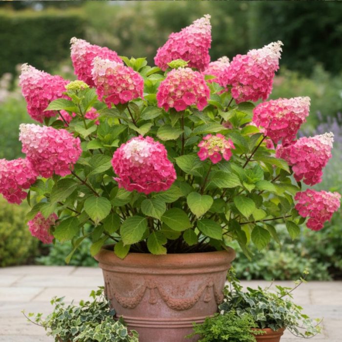 Hortensia paniculata Fraise Melba