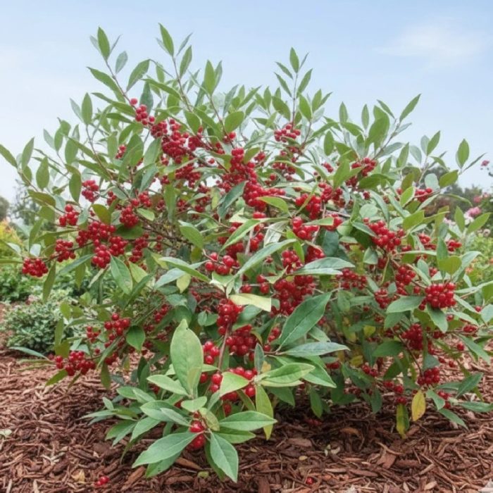 Elaeagnus umbellata POINTILLA® AMOROSO®(maslin de toamna)